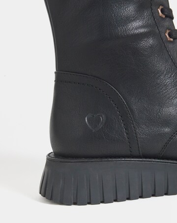 Heavenly Feet Martina Lace Up Boot - Wide Fit (E)