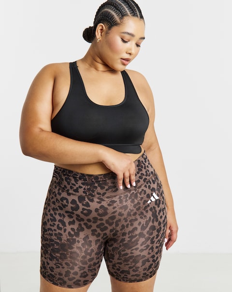 adidas Optime Essentials Animal Print 7Inch Short