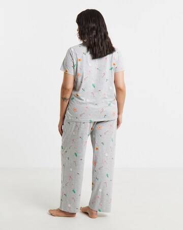Pretty Secrets Value Candy Cane 2 Pack Pyjamas