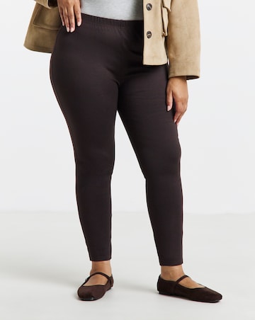 Simply Be Chocolate Ponte Legging