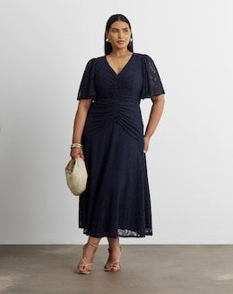 Joanna Hope Stretch Lace Midi Dress - Image