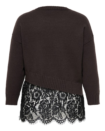 ONLY LACE MIX KNIT JUMPER