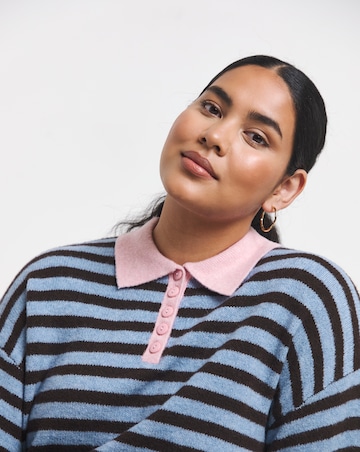 Stripe Sponge Polo