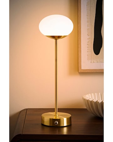 ValueLights Emmy Rechargeable LED Portable Table Lamp