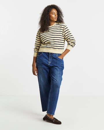 Tommy Hilfiger Gold Button Polo Sweatshirt