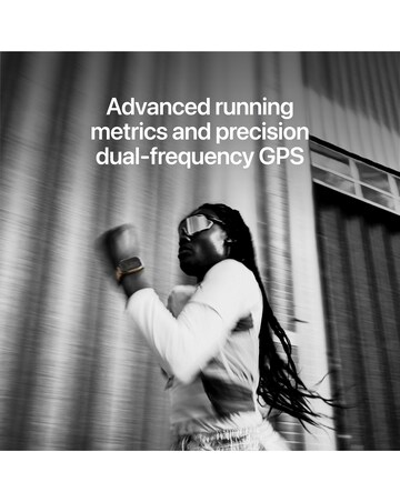 Apple Watch Ultra 4 GPS + Cellular 49mm - Black Titanium/Burgundy Loop - M/L