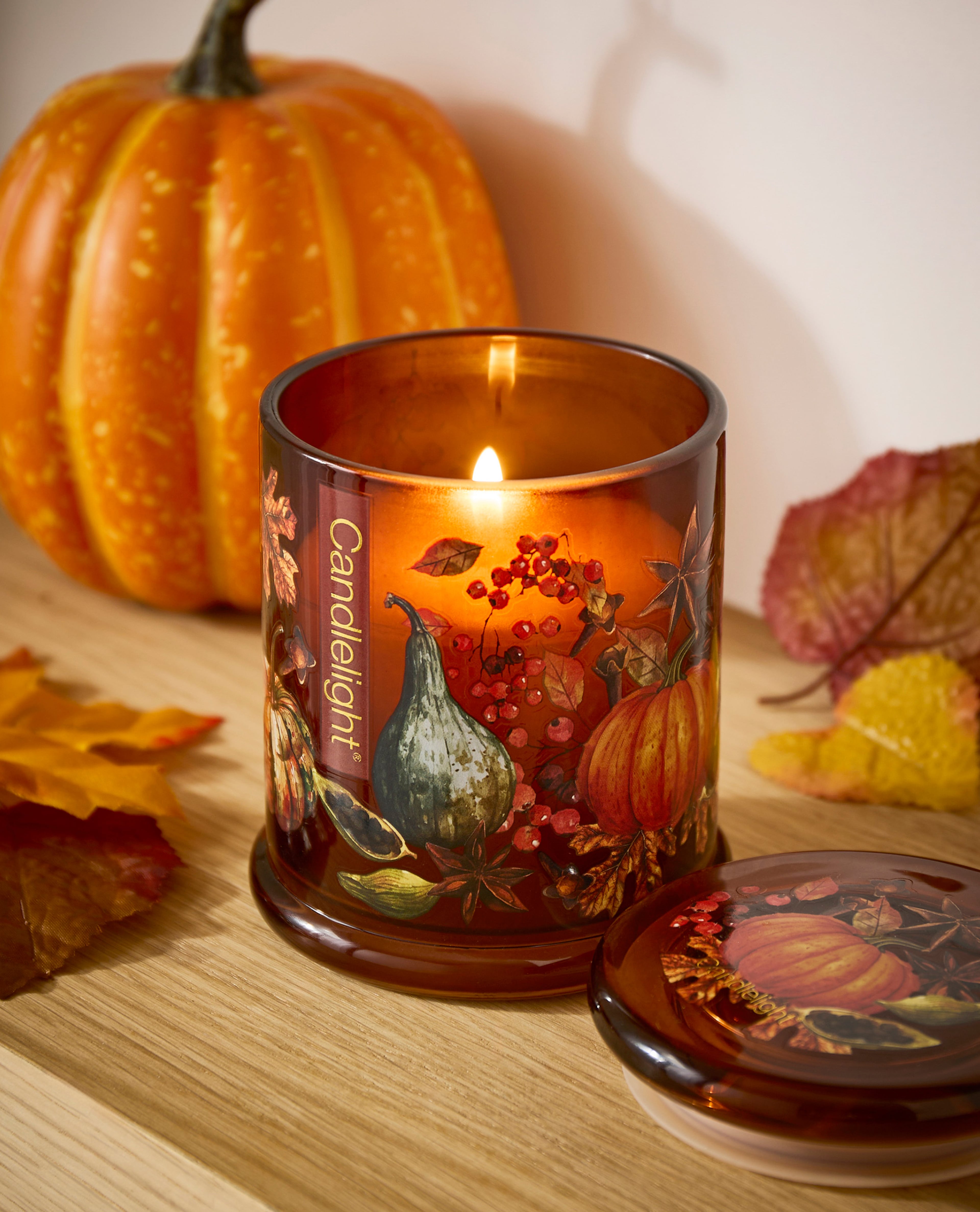 Halloween decorative candle