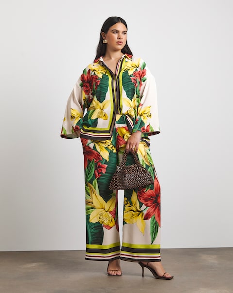 Joanna Hope Printed Trousers