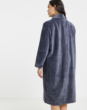 Pretty Secrets Button Through Fleece Gown