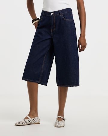 Indigo Denim Culotte