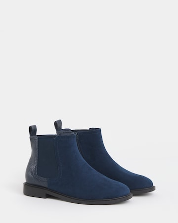 Helina Classic Ankle Chelsea Boots - Wide Fit (E)