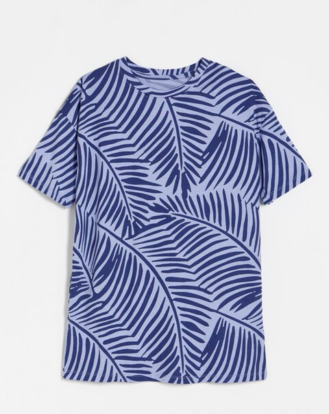 Simply Be Value Pyjama Legging Set Palm Print