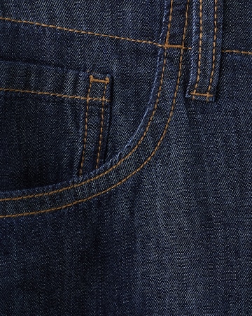 Mango Wide Leg Rinse-Wash Jeans