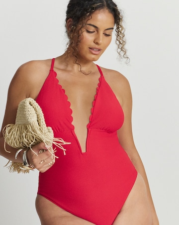 Boux Avenue Textured Wired Swimsuit