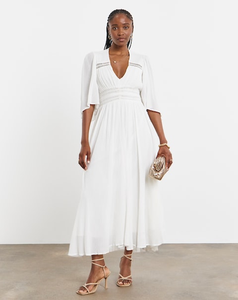 Joanna Hope Crinkle Maxi Dress