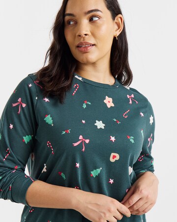 Pretty Secrets Value Candy Cane Pyjama Set