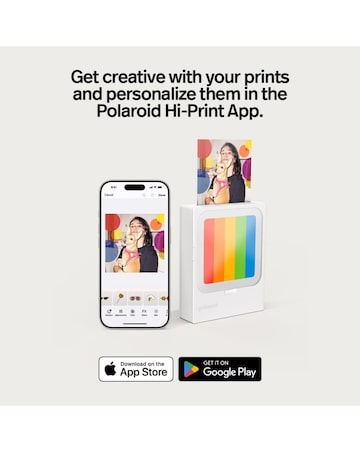 Polaroid HiPrint 3x3 Printer White 10S