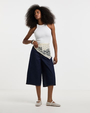 Indigo Denim Culotte