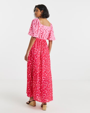 Twisted Wunder Chiffon Maxi Dress