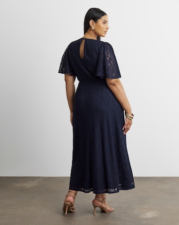 Joanna Hope Stretch Lace Midi Dress