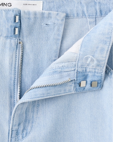 Mango Wide Leg Mid-Rise Jeans