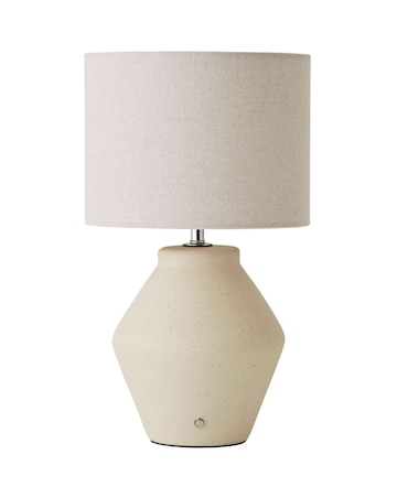 ValueLights Finn Ceramic Rechargeable Lamp