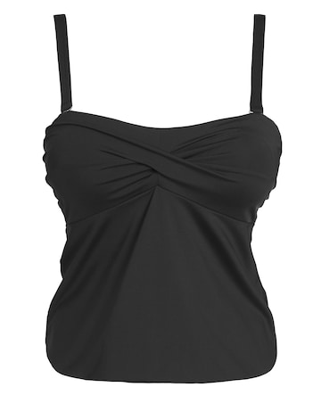 MAGISCULPT Medium Control Twist Front Bandeau Blouson Top