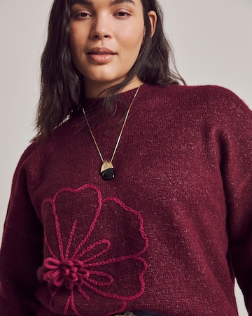 Julipa Floral 3/4 Sleeve Jumper