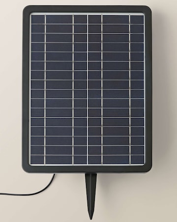 ValueLights Solar Power Natural Square Outdoor Garden Water Fountain Feature