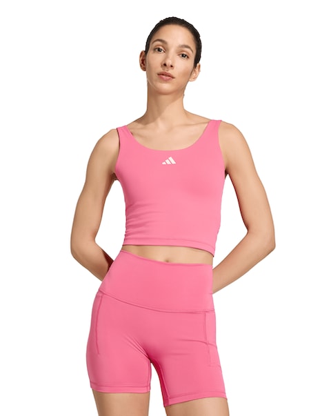 adidas 3 Stripe Studio Tank Top