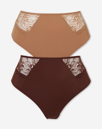 Pretty Secrets (2 Pack) Ella Full Brief Knickers