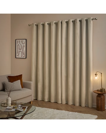 Furn. The Ultimate Velvet Blackout Eyelet Curtains