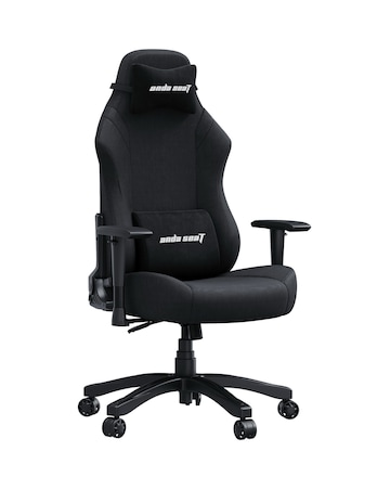 Anda seaT Luna Premium Large Gaming Chair - Black Fabric
