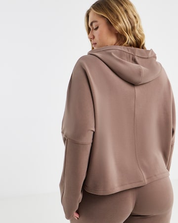 Sculpt Activewear Oversized Modal Zip Hoodie