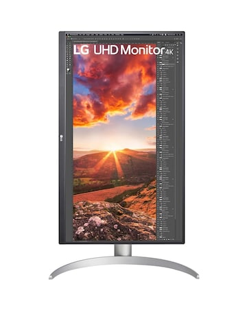 LG 27UP850K-W.AEK 27in 60Hz UHD IPS DisplayHDR 4K Monitor - Silver