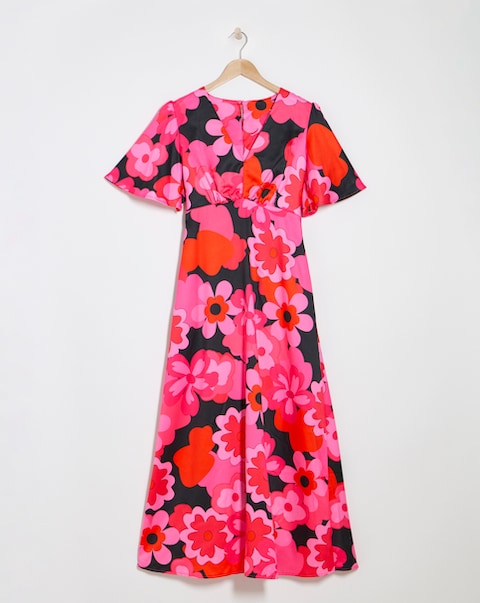 Twisted Wunder Grace Flower Maxi Dress