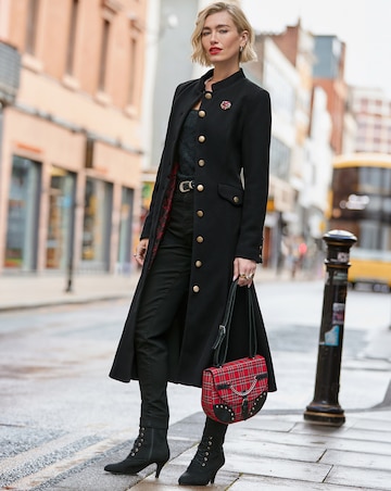 Joe Browns Ayda Long Black Coat