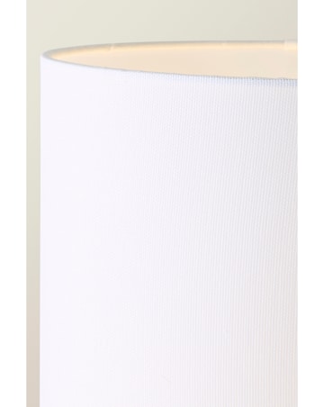 ValueLights Una Rattan Midi Floor Lamp