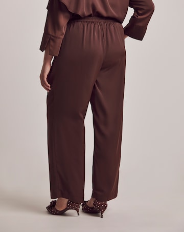 Julipa Satin Straight Leg Trouser