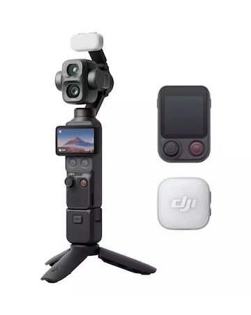 DJI Osmo Pocket 4P Handheld Gimbal Camera (Vlog Combo)
