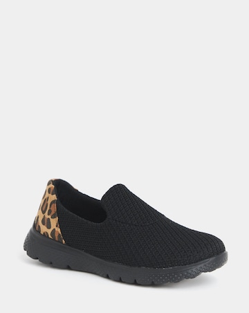 Cushion Walk Lightweight Leisure Shoes - Wide Fit (E)