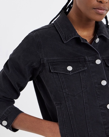 Simply Be Black Authentic Stretch Jacket