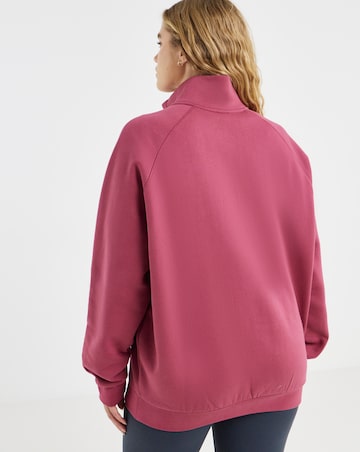 Gym King 365 Raglan Sleeve Funnel Neck
