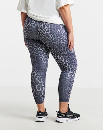 PUMA Womens Essential Spotted Haze Tight High Waist 7/8 Leggings