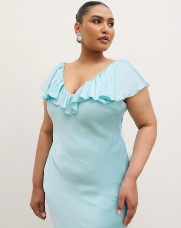 Pretty Lavish Adina Ruffle Midaxi Dress