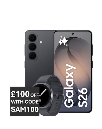 Samsung Galaxy S26 512GB (Black) & Galaxy Watch8 40mm BT bundle