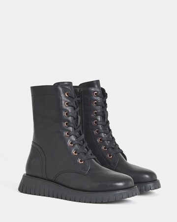 Heavenly Feet Martina Lace Up Boot - Wide Fit (E)