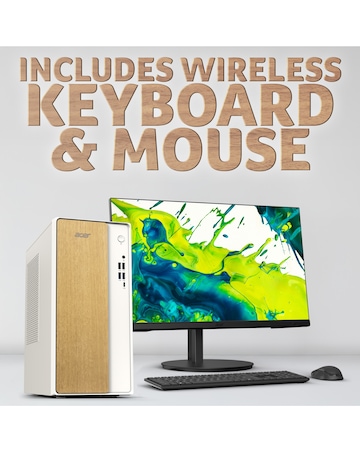 Acer Aspire Desktop Tower - Intel Core 5 8GB 512GB SSD
