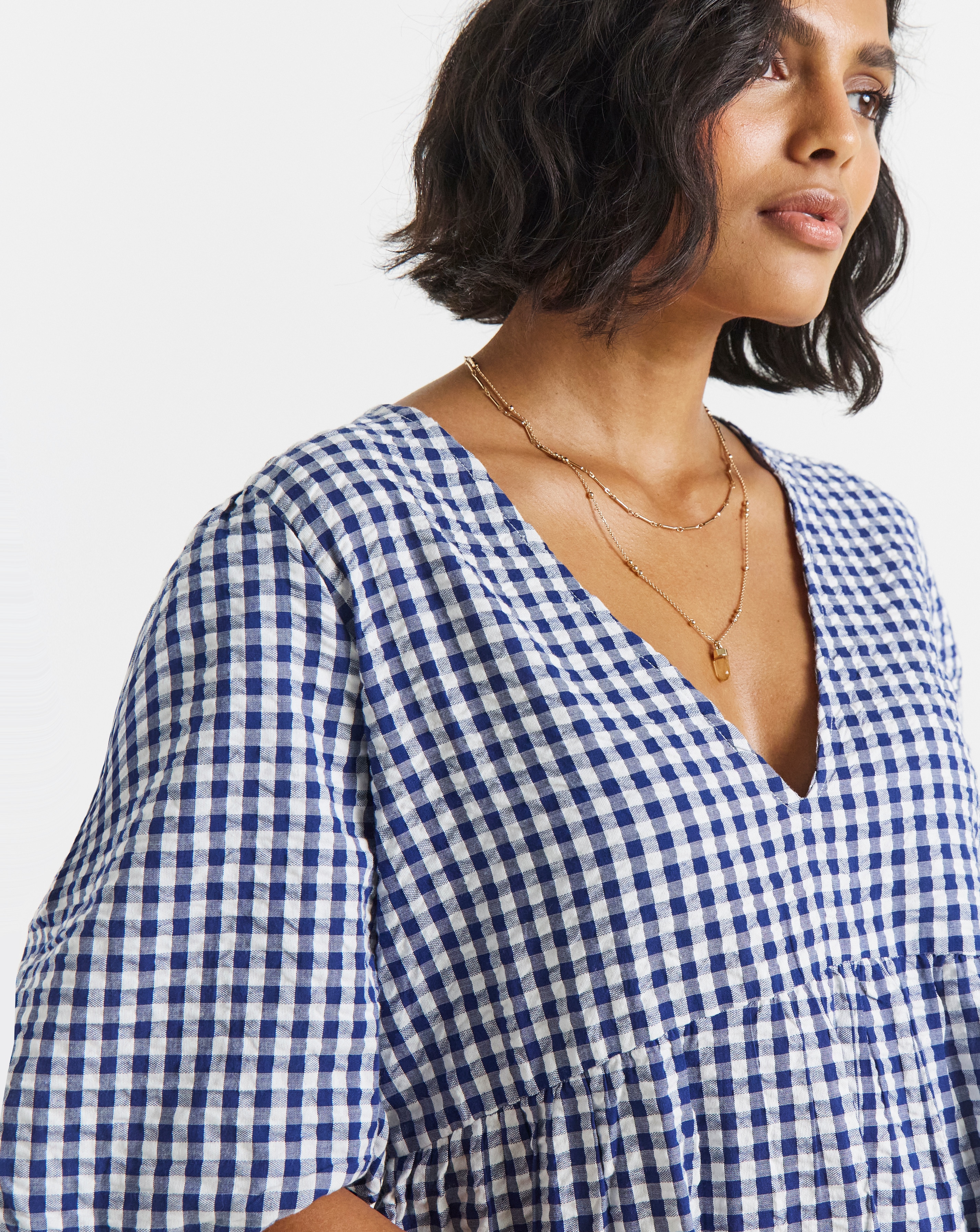 blue gingham smock dress Simply Be Navy Its a loose smock NB063 Lilla Black Openwork Knit Choose Your Fabric Type:Double Sided Cuddle (Minky) 58” 100% Polyester Front Pile 3mm Back Pile 5mm