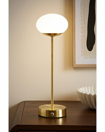 ValueLights Emmy Rechargeable LED Portable Table Lamp